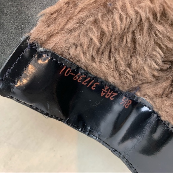 La Vallee Black Patent leather Lined Boot - Picture 6 of 7